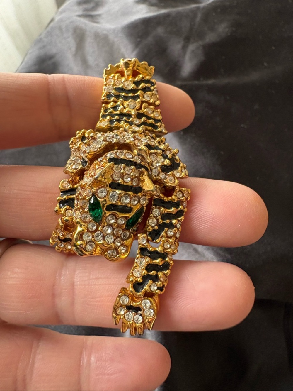 VTG Duchess of Windsor Style Panther Bracelet